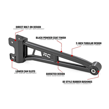 ROUGH COUNTRY Radius Arm Upgrade | Ford F-250/F-350 Super Duty 4WD (2005-2022) | 53600