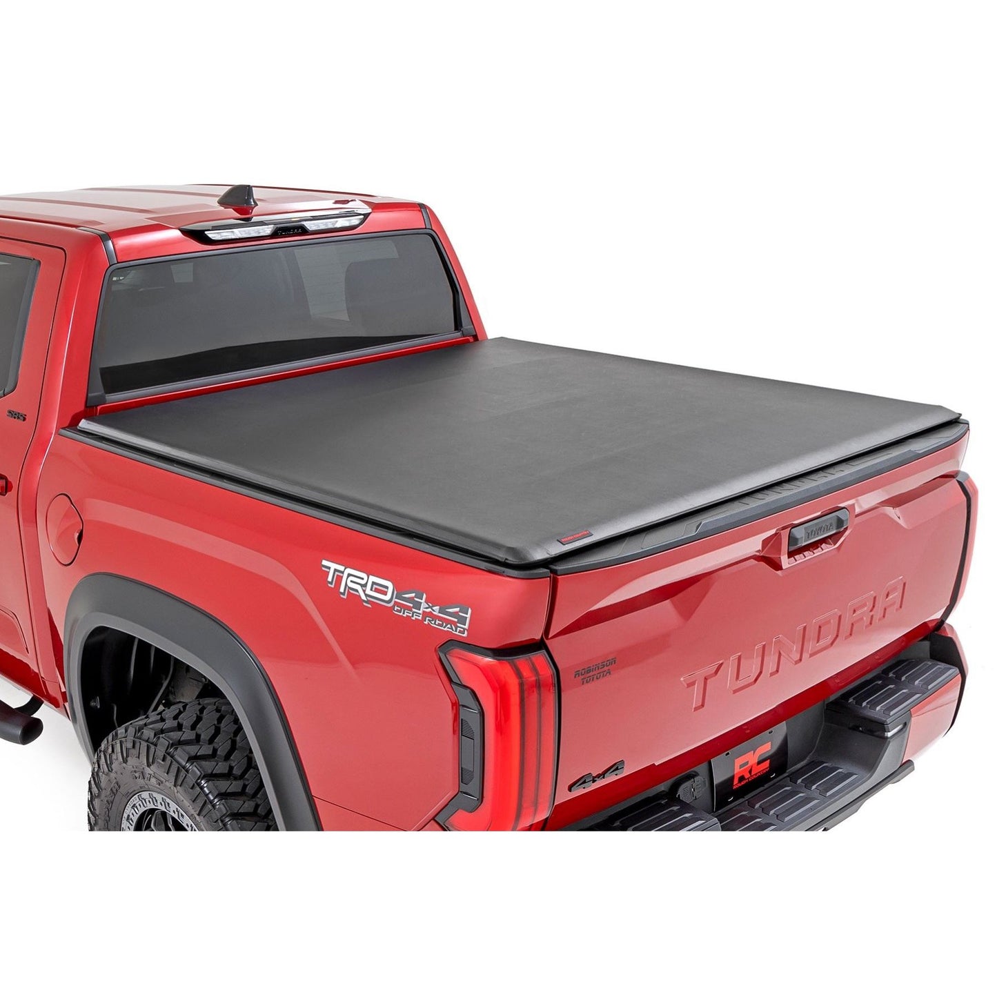 ROUGH COUNTRY Soft Roll Up Bed Cover | 5'7" Bed | Toyota Tundra 2WD/4WD (2022-2025) | 42619550