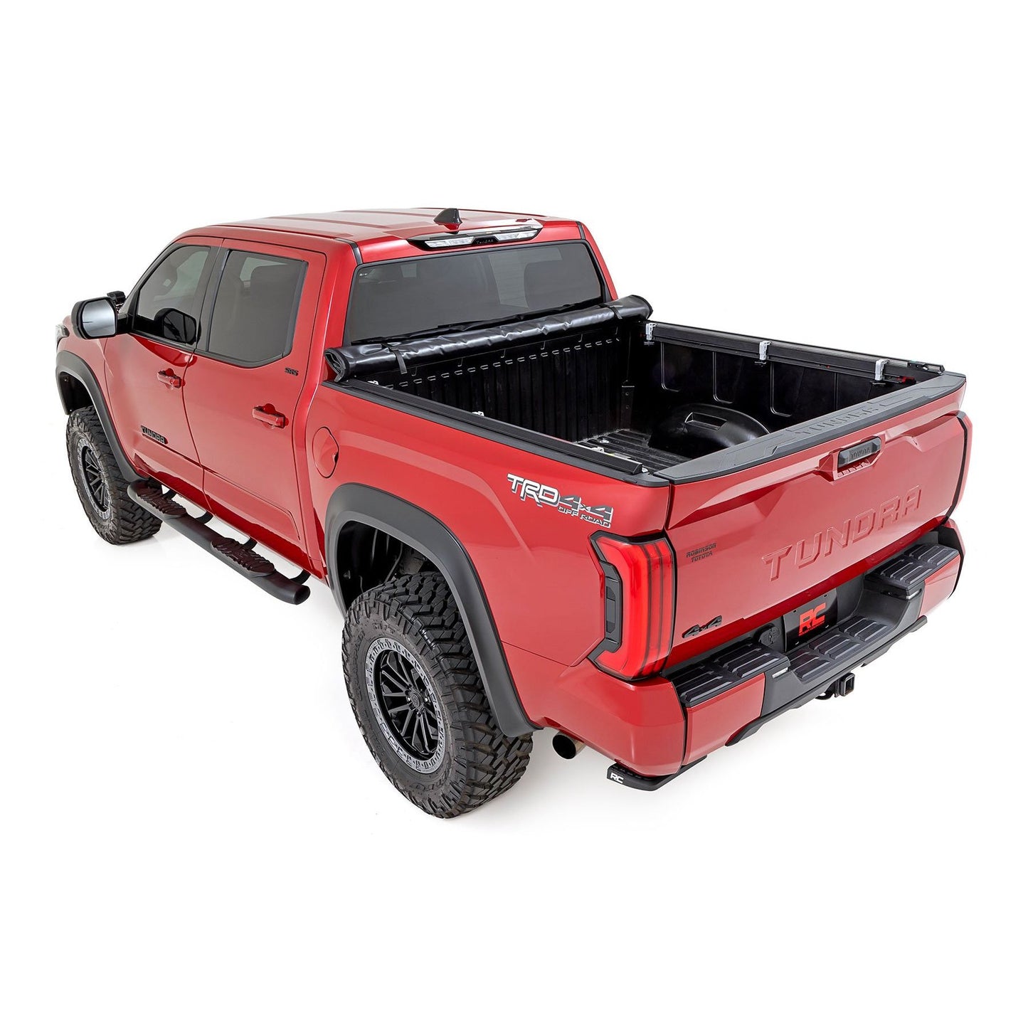 ROUGH COUNTRY Soft Roll Up Bed Cover | 5'7" Bed | Toyota Tundra 2WD/4WD (2022-2025) | 42619550