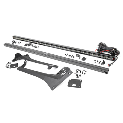 ROUGH COUNTRY LED Light Kit | Windshield | 50" Spectrum Single Row | Jeep Gladiator JT/Wrangler JL (18-25) | 80065