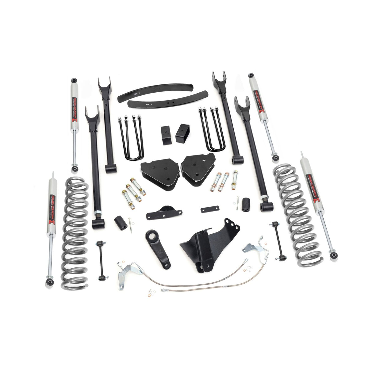 Rough Country 6 Inch Lift Kit | Diesel | 4 Link | M1 | Ford F-250/F-350 Super Duty (08-10) 58440