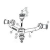 READYLIFT | Leveling And Big Lift Upper Control Arms with Cast Al Or Stamped Steel Stock UCA | 14-18 Chevrolet Silverado 1500 / 14-18 GMC Sierra 1500 | 67-34640