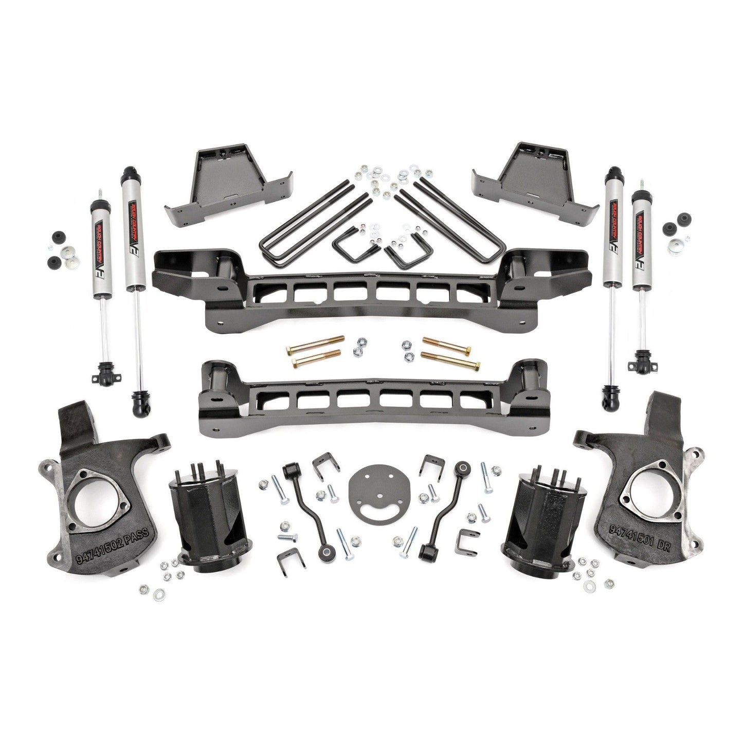ROUGH COUNTRY 6 Inch Lift Kit | V2 Shocks | Chevy/GMC 1500 2WD (99-06 & Classic) | 23470