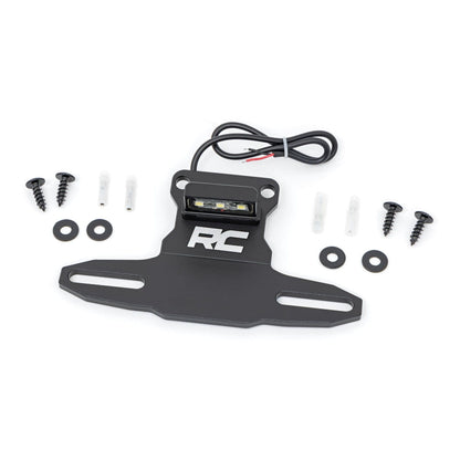 ROUGH COUNTRY Universal License Plate Bracket | LED Lighted | 99058