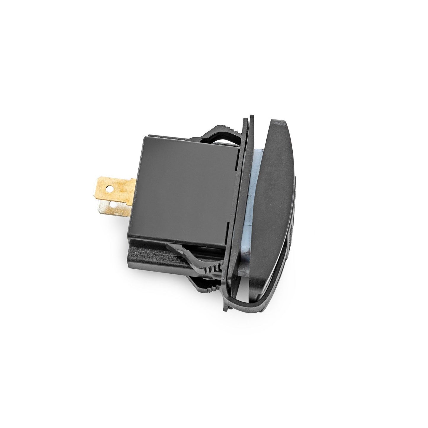 ROUGH COUNTRY USB Switch Insert | 2x1 with Logo | Blue Back Light | 709USB
