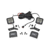 ROUGH COUNTRY | LED Light Kit Hinge Mount | 18-26 Jeep Wrangler JL 2DR / 18-26 Jeep Wrangler JL 4DR / 20-26 Jeep Gladiator JT / 21-25 Jeep Wrangler 4xe | 80052 / 70052DRL / 70052DRLA / 70052