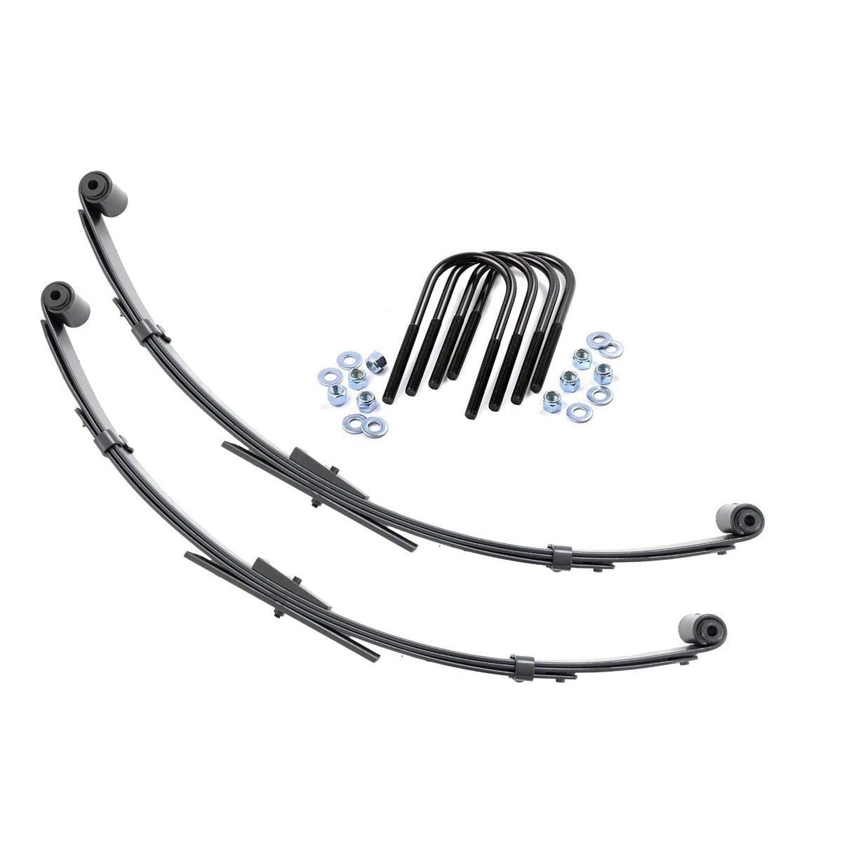 ROUGH COUNTRY Rear Leaf Springs | 2.5" Lift | Pair | Jeep Wrangler YJ 4WD (1987-1995) | 8012Kit