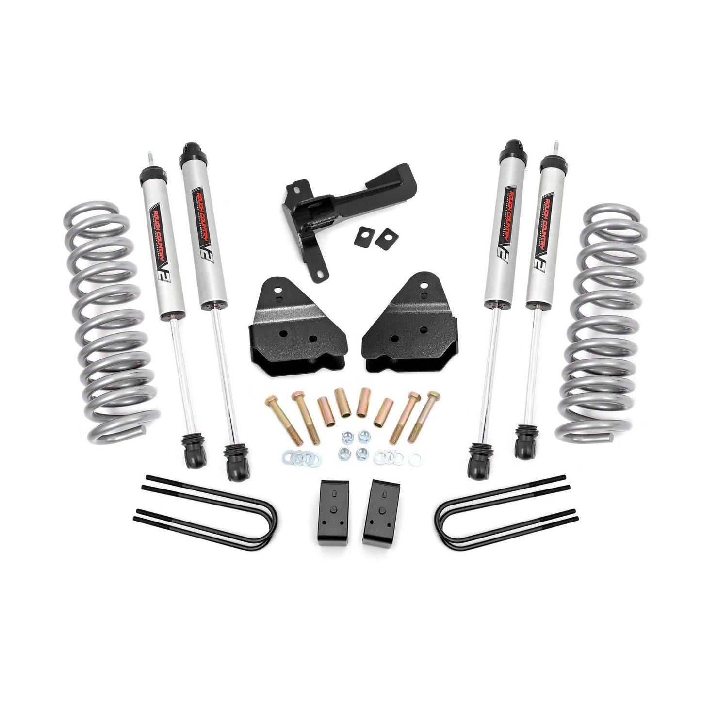 ROUGH COUNTRY 3 Inch Lift Kit | V2 | Front Diesel Coils | Ford F-250 Super Duty 4WD (17-22) | 50271