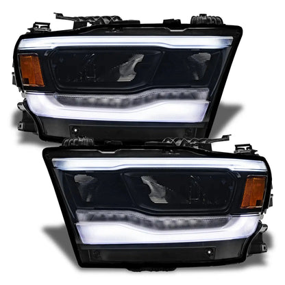 ORACLE Lighting | RGB+W DRL Upgrade | RAM 1500 Reflector LED Headlights | 1281-339, 1281-335