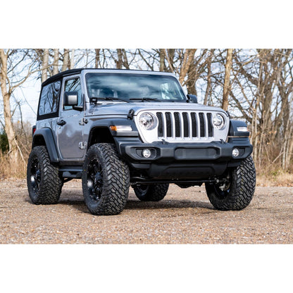 ROUGH COUNTRY | 3.5 Inch Lift Kit  Adj Lower  FR D/S  M1  Jeep Wrangler JL 4WD (24-26) | 91740