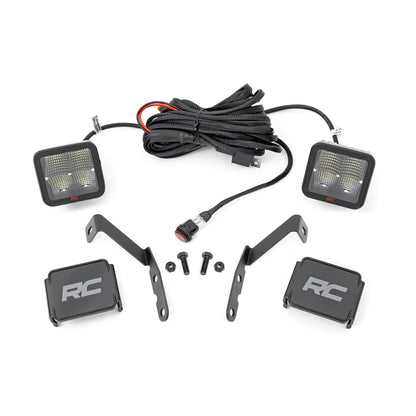 ROUGH COUNTRY LED Light Kit | Ditch | 2" Spectrum Pair | Spot | Chevy 1500 & Chevy/GMC 2500HD/3500HD (07-14) | 82059