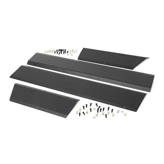 ROUGH COUNTRY Lower Door Armor | 4 Door | Jeep Cherokee XJ 2WD/4WD (1984-2001) | 10582