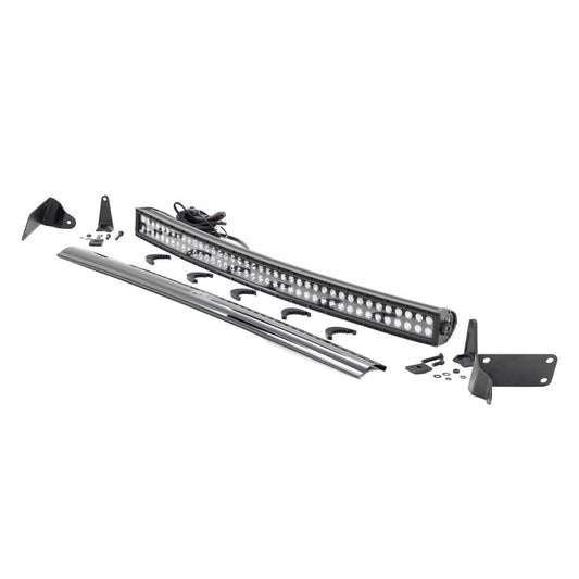 ROUGH COUNTRY LED Light Kit | Bumper Mount | 40" Black Dual Row | Ram 2500/3500 4WD (10-18) | 70570B