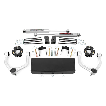 ROUGH COUNTRY | 3 Inch Lift Kit  N3 Shocks  Nissan Titan XD 2WD/4WD (2016-2024) | 83630