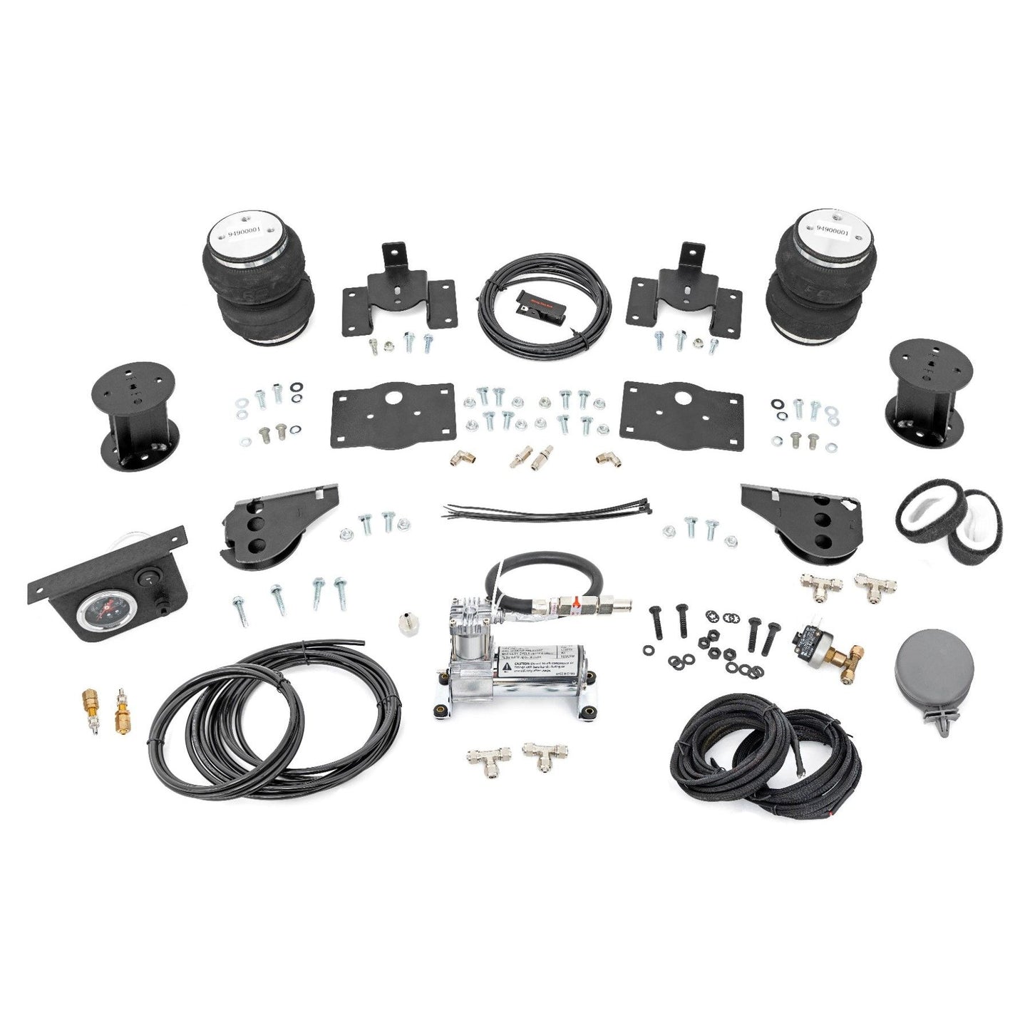 ROUGH COUNTRY Air Spring Kit w/compressor | 6 Inch Lift Kit | Ram 1500 2WD/4WD (2009-2018 & Classic) | 100326C