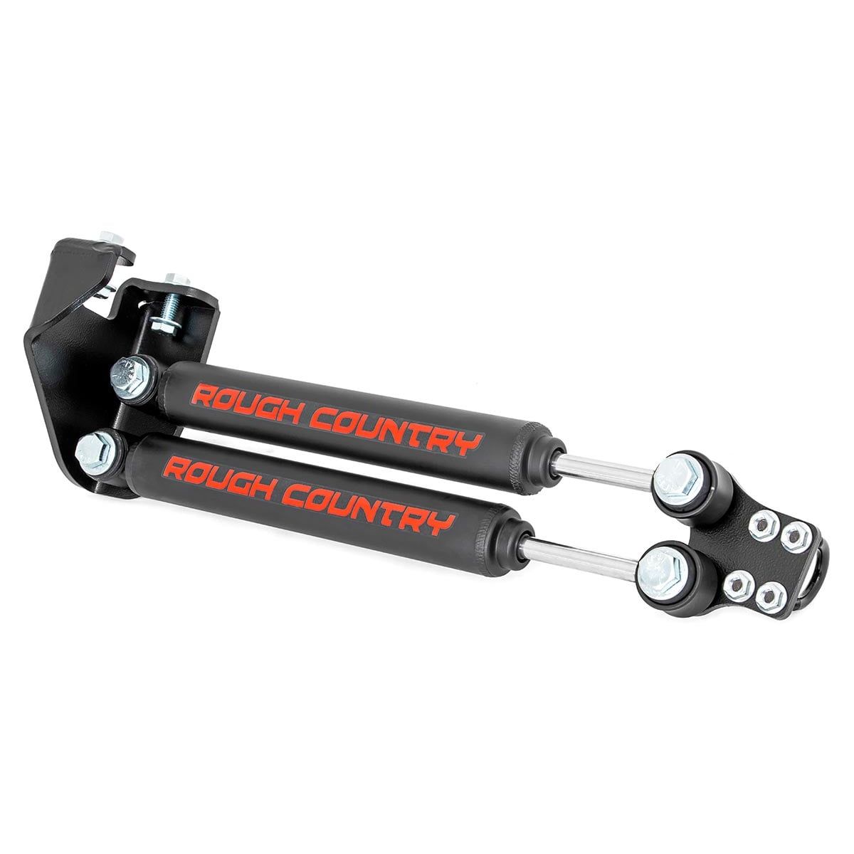 ROUGH COUNTRY Dual Steering Stabilizer | 4-6.5 Inch Lift | Jeep Wrangler YJ 4WD (1987-1995) | 87307