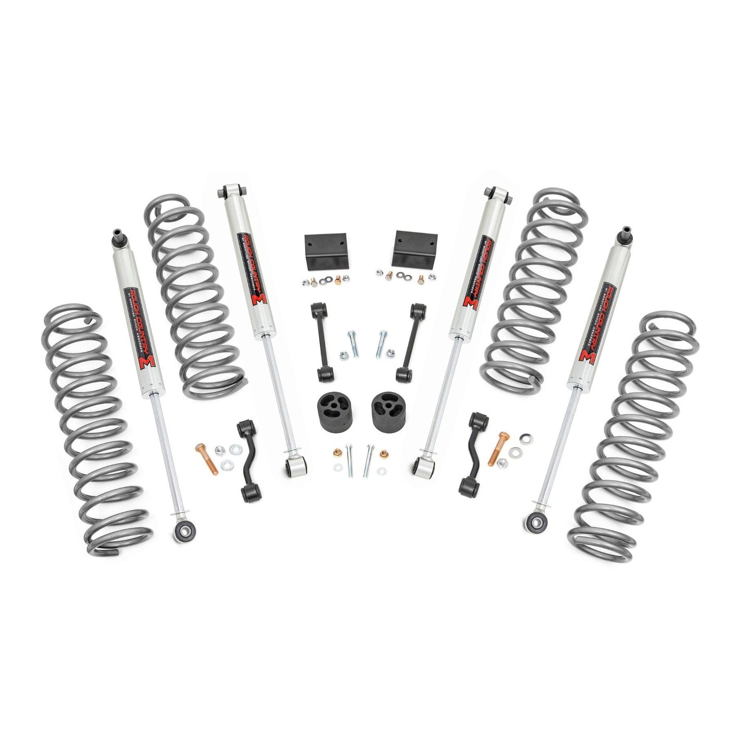 ROUGH COUNTRY 2.5 Inch Lift Kit | Coils | M1 | Jeep Wrangler Unlimited 4WD (2018-2023) | 66640