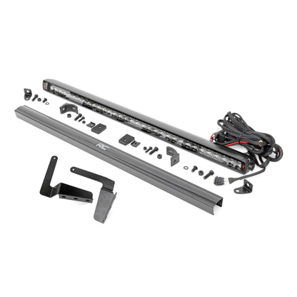 Rough Country LED Light Kit | Bumper Mount | 30" Spectrum Single Row | Toyota Tundra (14-21) 80657