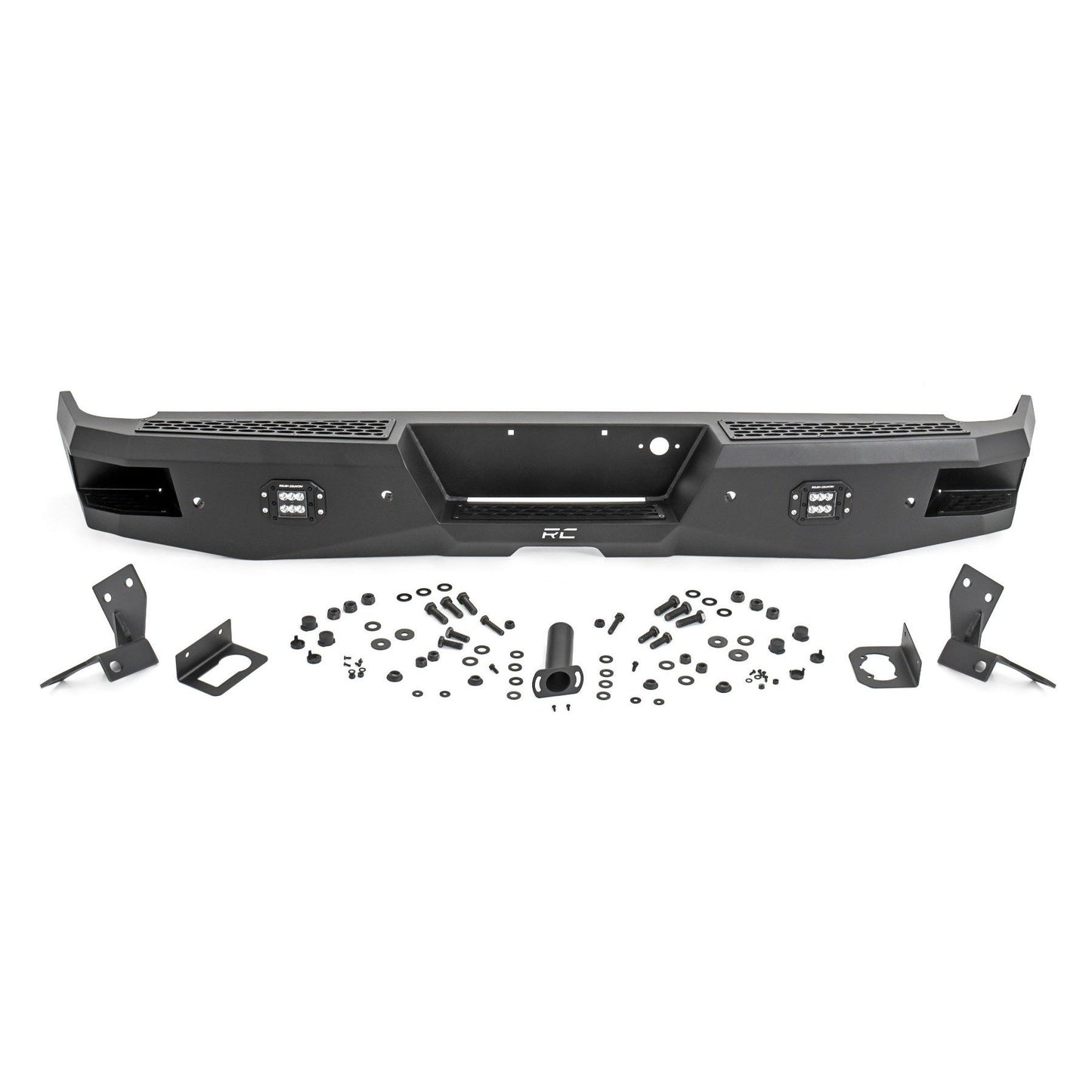 ROUGH COUNTRY Rear Bumper | LED | Chevy Silverado & GMC Sierra 1500 2WD/4WD (2007-2018 & Classic) | 10773