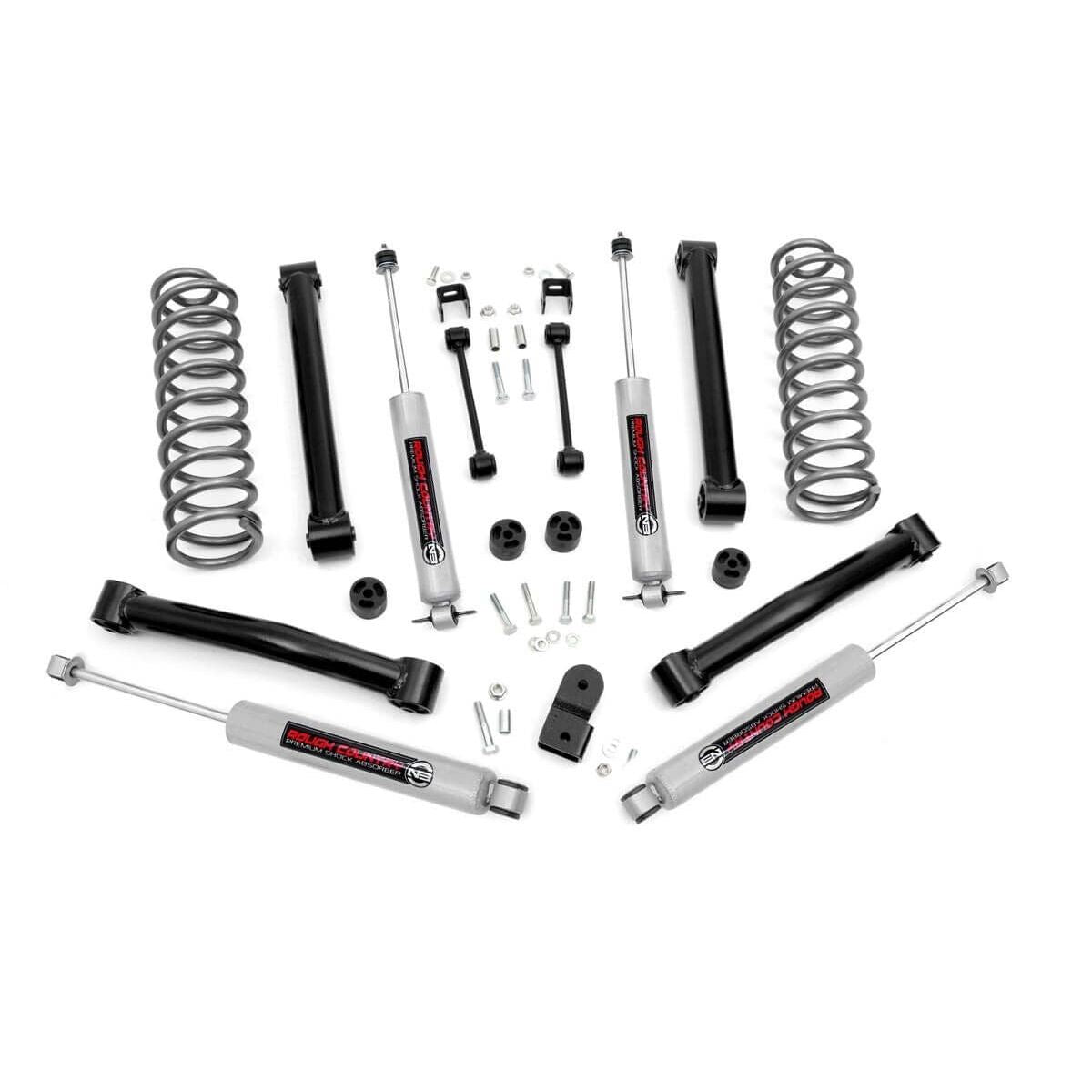 ROUGH COUNTRY 3.5 Inch Lift Kit | V-6 Motor | Jeep Grand Cherokee ZJ 2WD/4WD (1993-1998) | 636.2