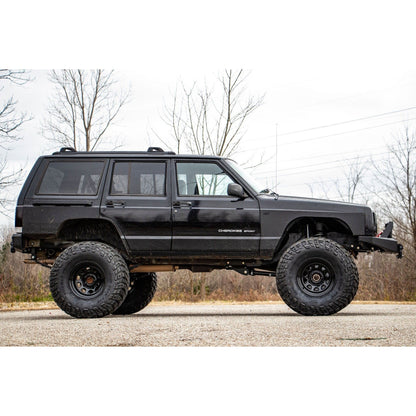 ROUGH COUNTRY | 6.5 Inch Lift Kit  Long Arm  NP242  Jeep Cherokee XJ 4WD (1984-2001) | 61822