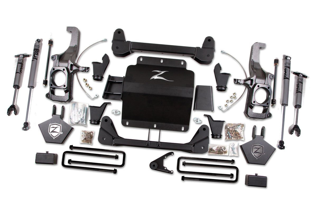 ZONE OFFROAD | 5" Lift Kit | 11-19 Chevy Silverado & GMC Sierra 2500HD 4WD - product image 1