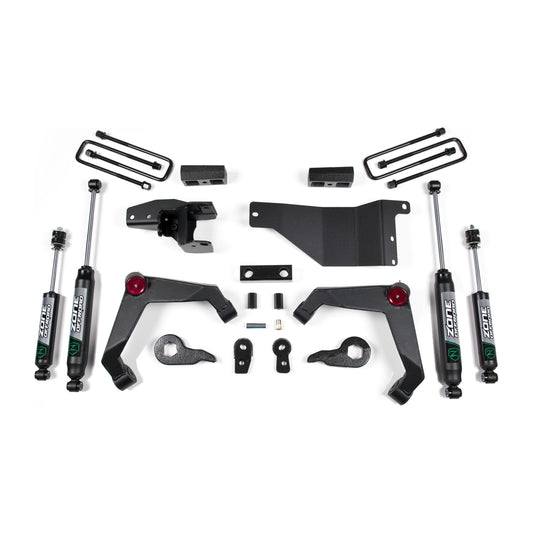 ZONE OFFROAD |  3 Inch Lift Kit   I ZONC31F complete lift kit components including control arms and shocks.