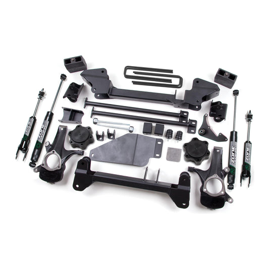 ZONE OFFROAD | 99 K1500 00-06 Silverado/Sierra 1500 6 Inch Lift Kit Fox Adventure Shocks Zone Offroad | ZONC3F components set