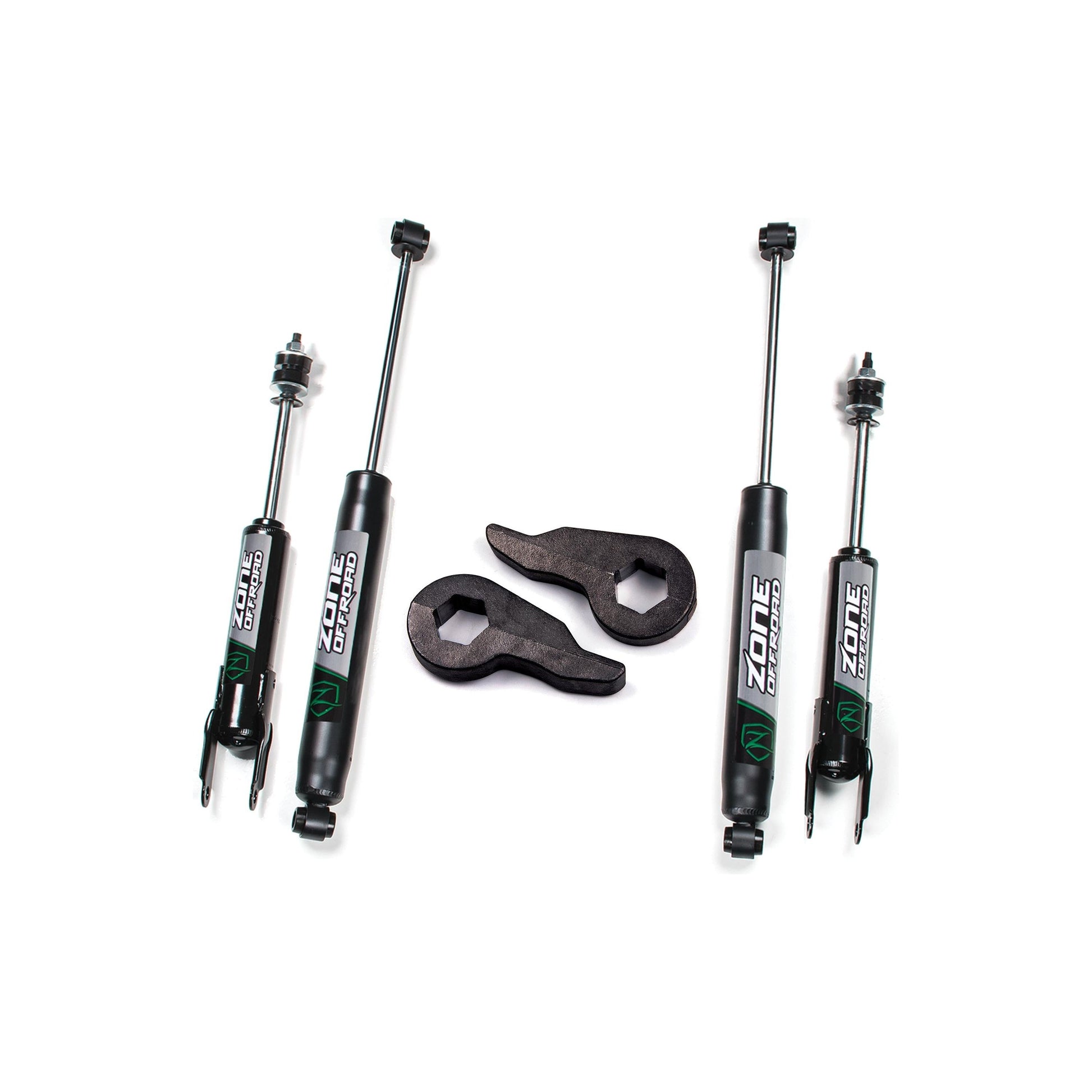 ZONE OFFROAD | 99-06 Chevy/GMC 1500 2 Inch Torsion Bar Key Kit No Shocks Zone Offroad | ZONC52 components set