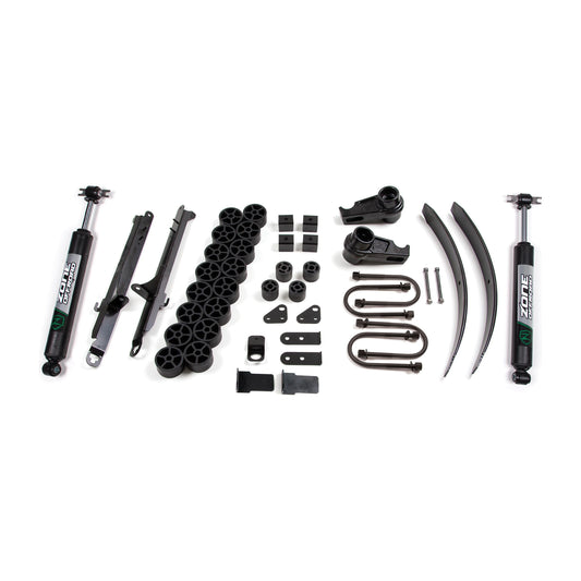 ZONE OFFROAD | 04-07 Colorado/Canyon 3.5 Inch Combo Lift Kit Fox Adventure Shocks Zone Offroad | ZONC56F parts layout