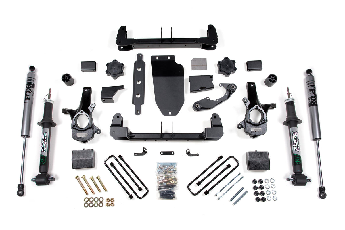 ZONE OFFROAD | 6.5" Lift Kit | 14-18 Chevy Silverado & GMC Sierra 1500 4WD - product image 6