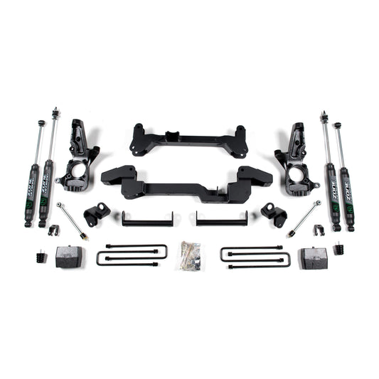 ZONE OFFROAD | 01-10 Silverado/Sierra 2500/3500 HD 6 Inch Lift Kit Fox Adventure Shocks Zone Offroad | ZONC5F parts and components