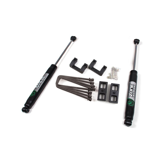 ZONE OFFROAD | 14-18 Silverado/Sierra 1500 2 Inch Torsion Bar Key Kit Fox Adventure Shocks Zone Offroad | ZONC64F components and accessories