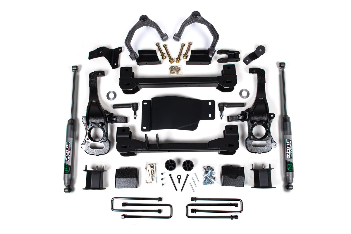 ZONE OFFROAD | 4" Lift Kit | 19-24 Chevy Trail Boss Or GMC AT4 1500 4WD - product image 5
