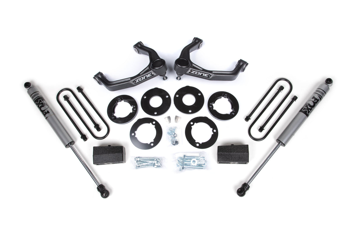 ZONE OFFROAD | 1.75" Lift Kit | 25-26 Chevy Silverado & GMC Sierra 1500 AT4 & Trail Boss - product image 4