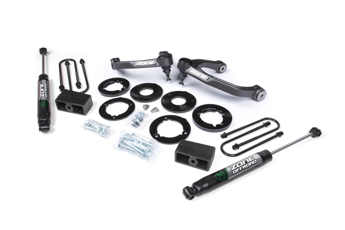 ZONE OFFROAD | 1.75" Lift Kit | 25-26 Chevy Silverado & GMC Sierra 1500 AT4 & Trail Boss - product image 5