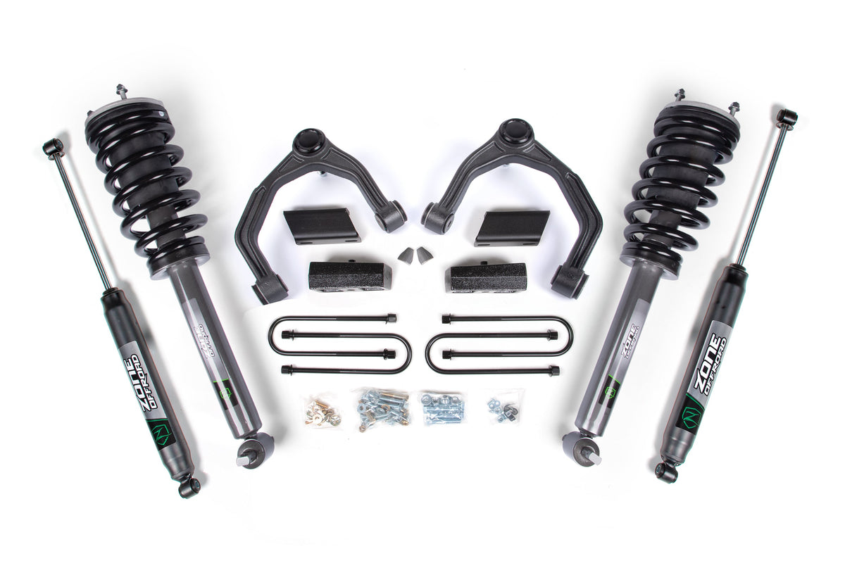 ZONE OFFROAD | 3.5" Lift Kit | 25-26 Chevy Silverado & GMC Sierra 1500 4WD - product image 5