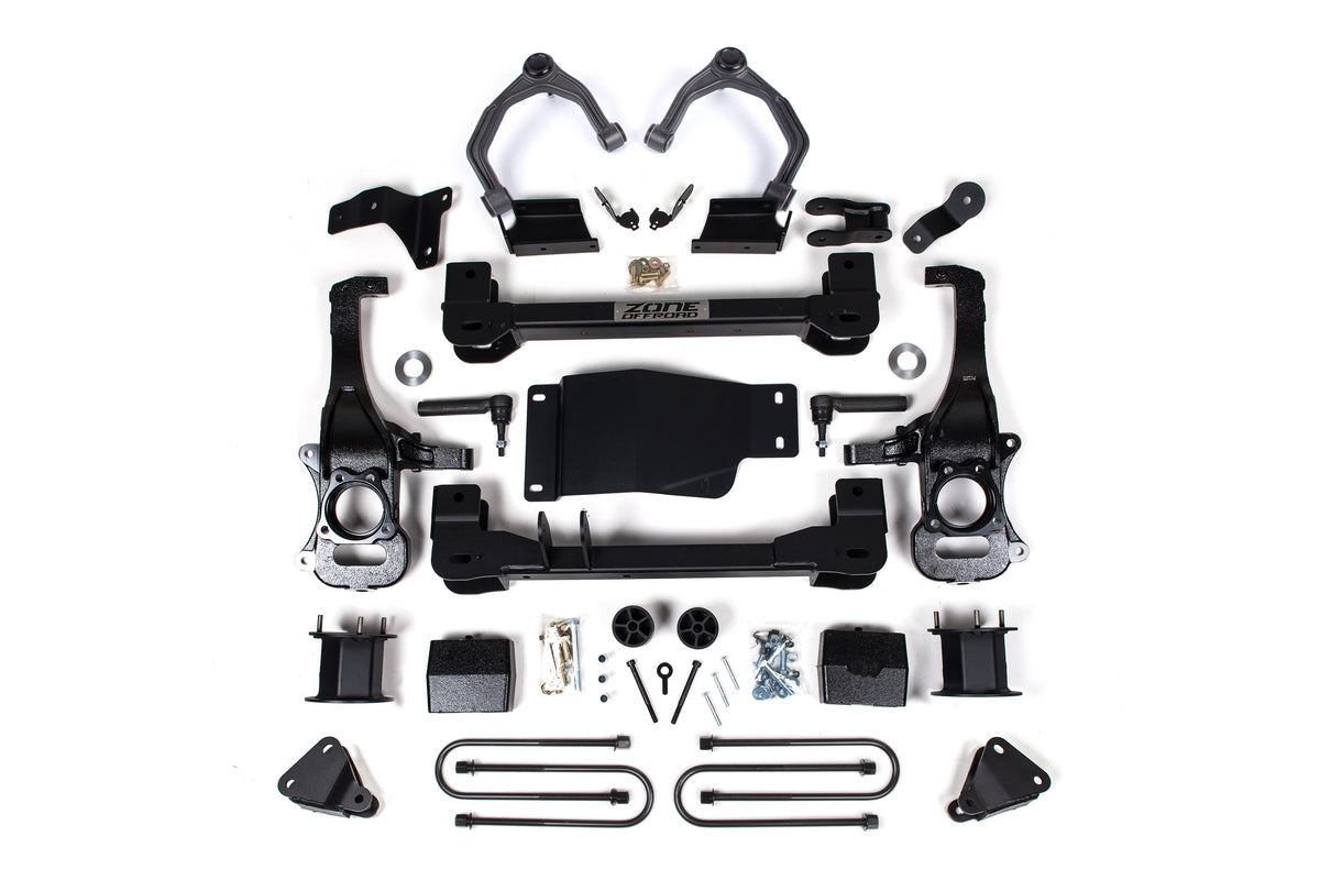 ZONE OFFROAD | 4" Lift Kit | 25-26 Chevy 1500 ZR2 or GMC 1500 AT4X 4WD | C77 - product image 1