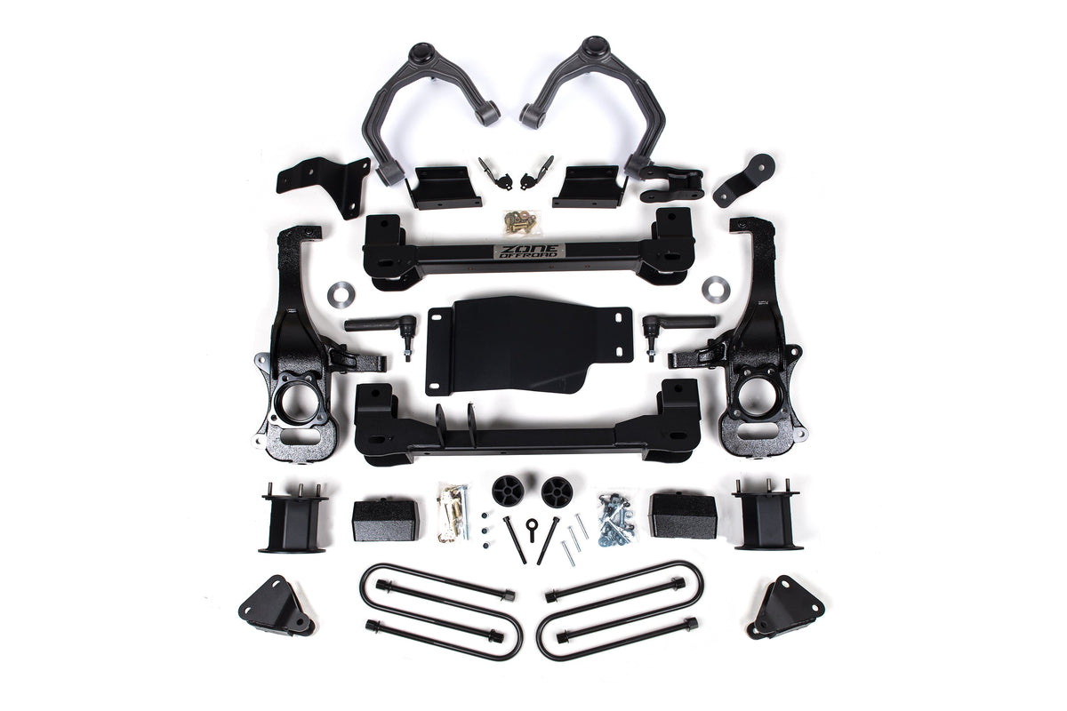 ZONE OFFROAD | 4" Lift Kit | 25-26 Chevy Silverado 1500 High Country & GMC Sierra 1500 Denali 4WD | C78 - product image 1