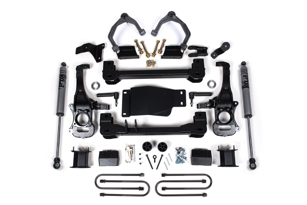 ZONE OFFROAD | 4" Lift Kit | 25-26 Chevy Silverado & GMC Sierra 1500 4WD - product image 1