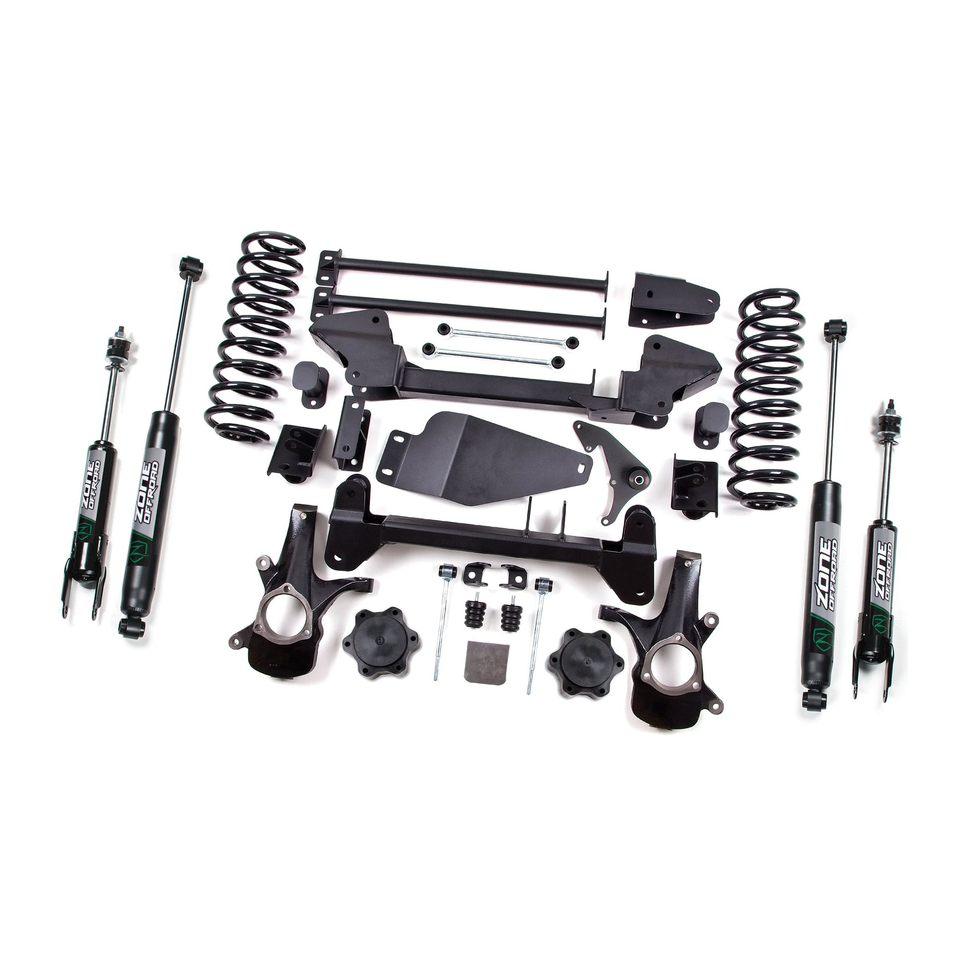ZONE OFFROAD | 00-06 Tahoe/Yukon/Suburban 6 Inch Lift Kit With Nitro Shocks Zone Offroad | ZONC7N components and accessories