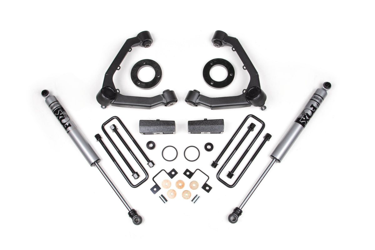 ZONE OFFROAD | 3" Lift Kit | 23-26 Chevy Colorado Trail Boss & GMC Canyon AT4 4WD - product image 1
