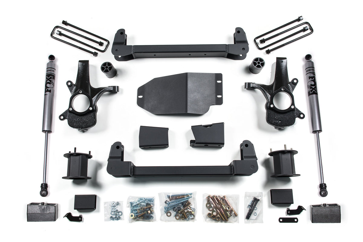 ZONE OFFROAD | 4.5" Lift Kit | 07-13 Chevy Silverado & GMC Sierra 1500 2WD - product image 2