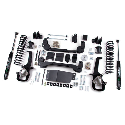 ZONE OFFROAD | 13-15 Dodge RAM 1500 6 Inch Front 3 Inch Rear Lift Height Strut Spacer Lift Kit With Nitro Shocks Zone Offroad | ZOND40N components