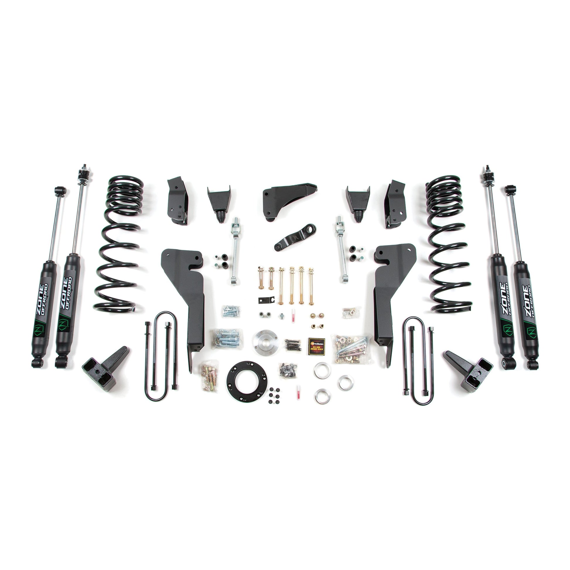 ZONE OFFROAD | 09-13 Dodge RAM 2500 8 Inch Lift Diesel Fox Shocks Zone Offroad | ZOND36F lift kit components and accessories