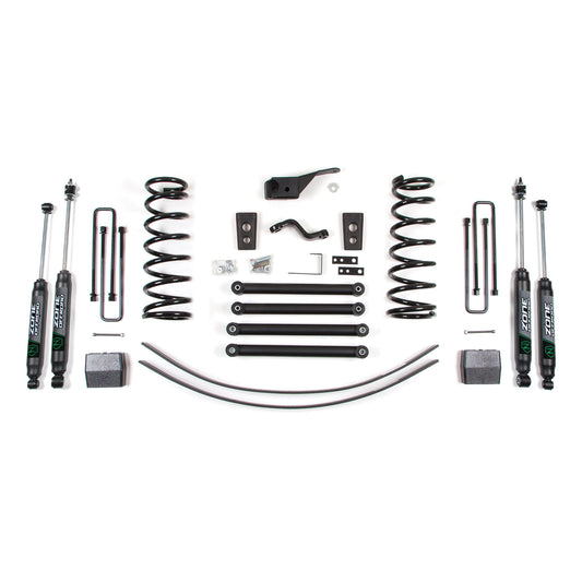 ZONE 5 Inch Lift Kit W/Nitro Shocks | Dodge Ram 2500/3500 (00-02) 4WD I ZOND47N components layout for easy installation.