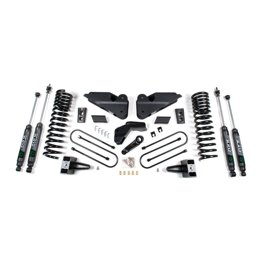 ZONE OFFROAD | 13-18 RAM 3500 5.5 Inch Lift Kit Gas Fox Shocks Zone Offroad | ZOND66F components and parts layout
