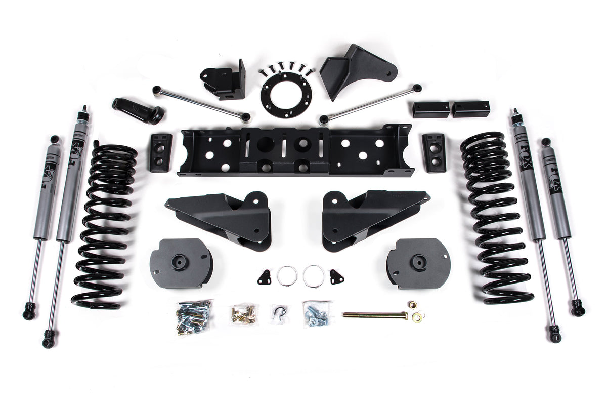 ZONE OFFROAD | 4" Lift Kit with Radius Arms | 25-27 Ram 2500 4WD | Diesel - product image 2