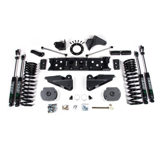 ZONE OFFROAD | 19-24 RAM 2500 4.5 Inch Radius Arm Bracket Diesel 6-Bolt T-Case Nitro Shocks Zone Offroad | ZOND76N components.