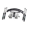 ZONE OFFROAD | 350 4" Lift Kit with Nitro Shocks | 99-04 Ford F-250 | F1N